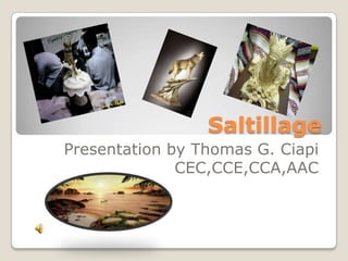 Saltillage
Presentation by Thomas G. Ciapi
CEC,CCE,CCA,AAC
 