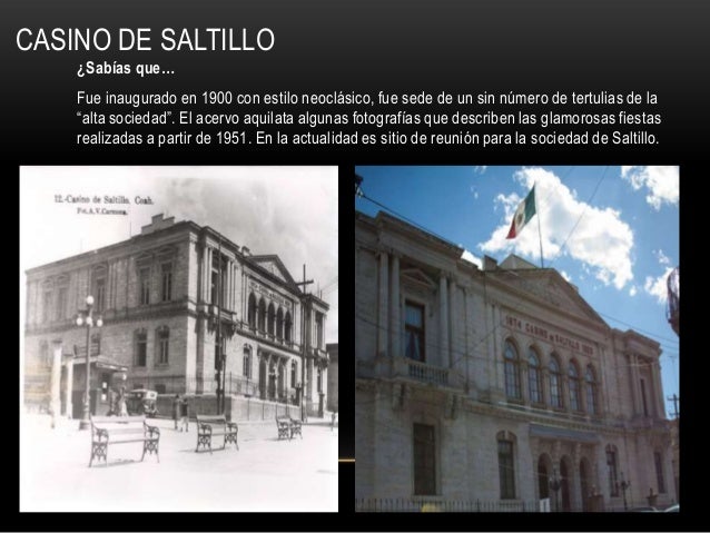 Historia Del Casino De Saltillo Historia Del Casino De Saltillo