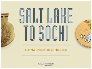 THE MAKING OF OLYMPIC GOLD

 