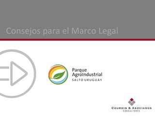 Consejos para el Marco Legal 