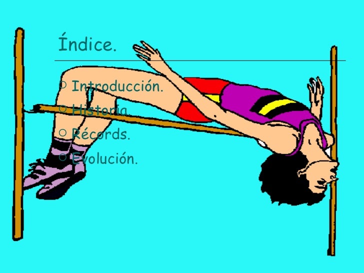 Salto de altura 2º a.