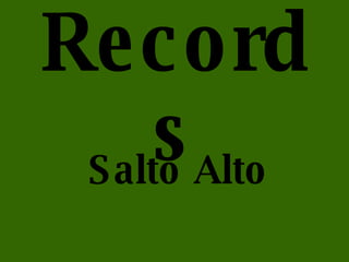 Records Salto Alto 