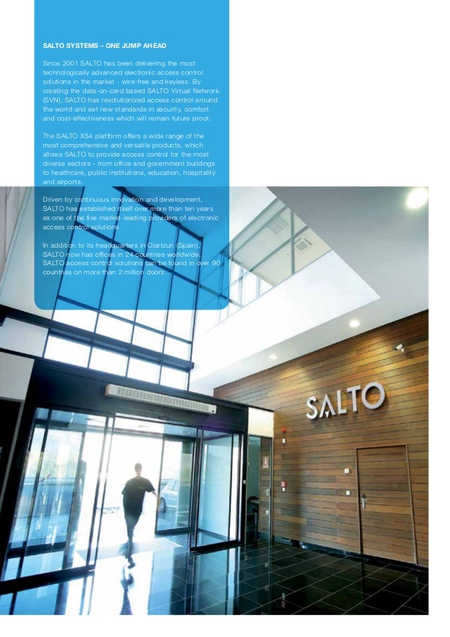 Salto systems prijslijst Salto systems prijslijst