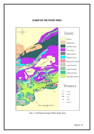 Page No. 12
6-MAP OF THE STUDY AREA
 