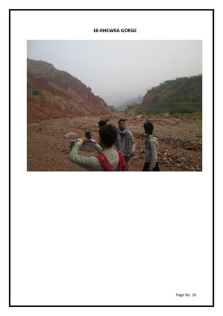 Page No. 16
10-KHEWRA GORGE
 