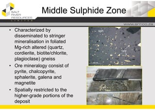 Salt River Resources Ltd 24 Sept16 Summary Geology and Mineralogy | PDF