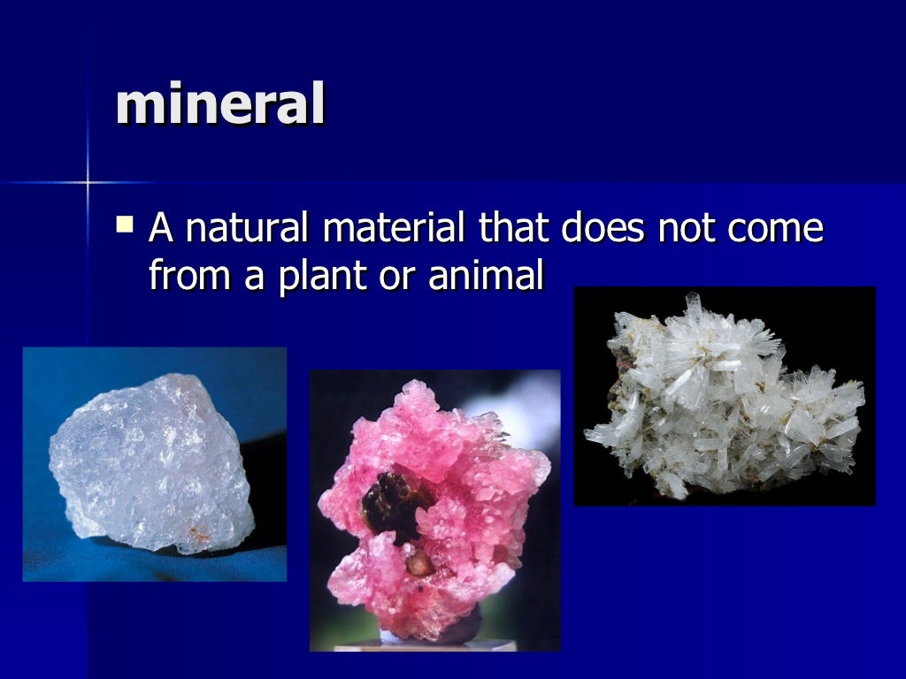 Salt rocks! vocab ch 1 2