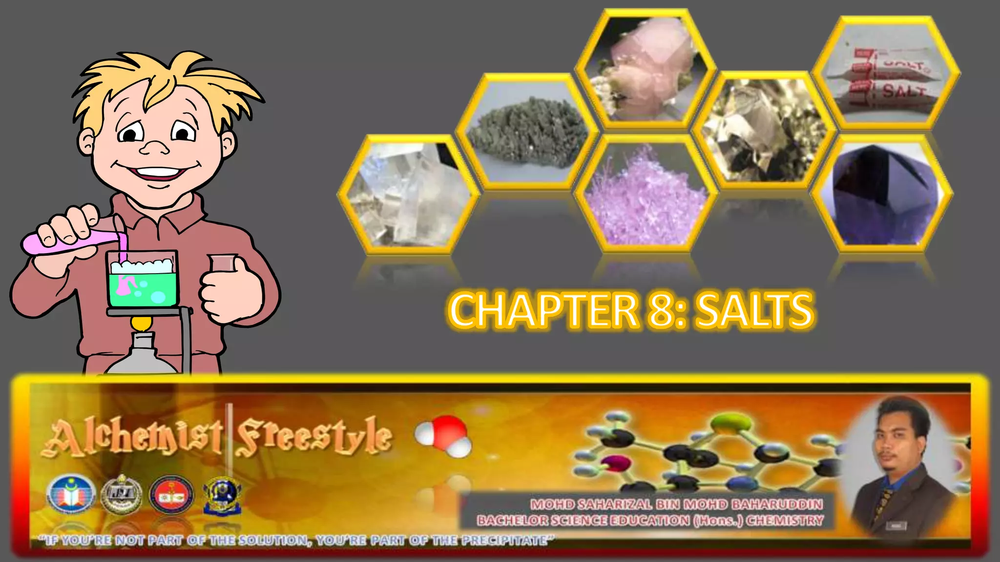 CHAPTER 8: SALTS