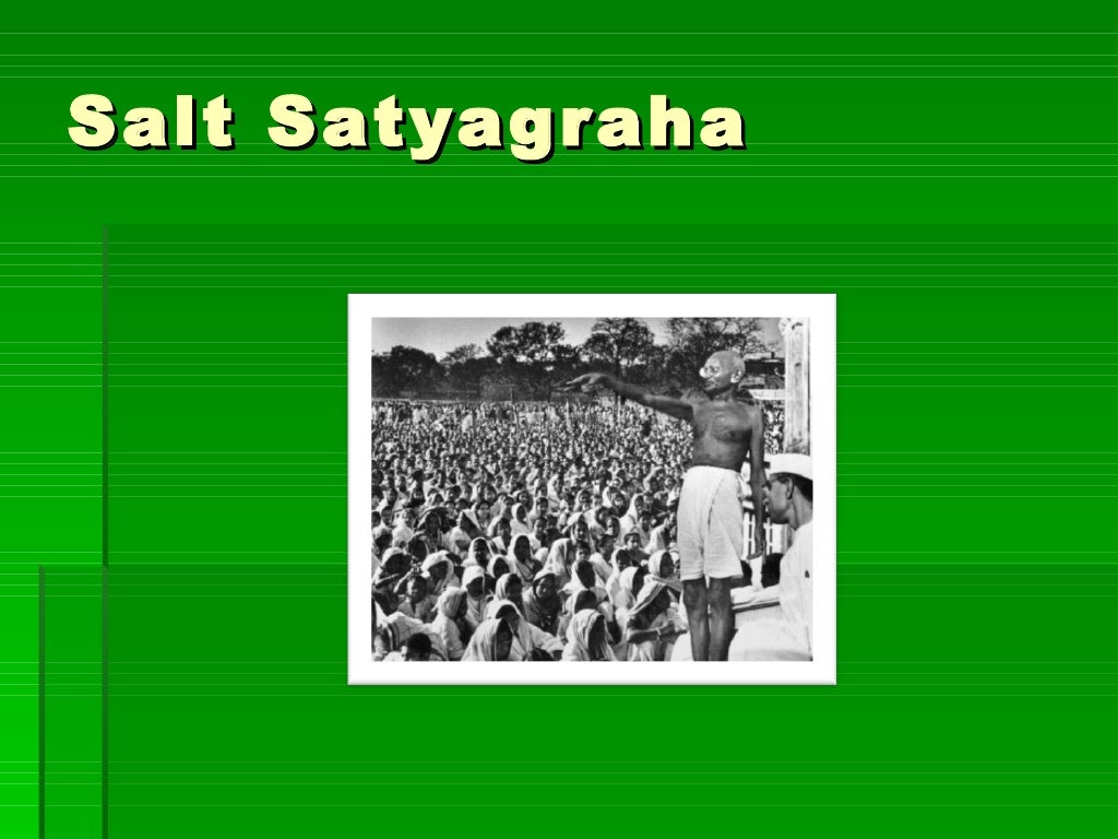 Salt satyagraha