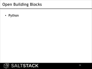 Open Building Blocks
• Python 

!11

 