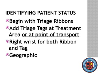 Triage Ribbons Ripable Guidelines for Mass Casualty-+ Salt Triage PPT.pptx