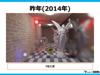 昨年(2014年)
7位入賞
 