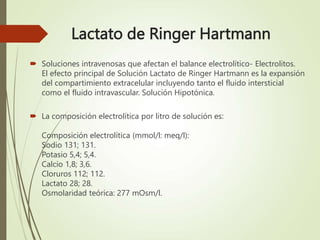SALUCIONES.-. PARENTERALES.ppt........... | PPT