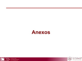 CCD Centro para la Competitividad y el Desarrollo
Anexos
 