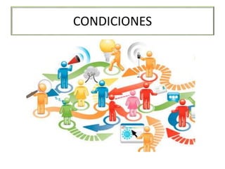CONDICIONES
 