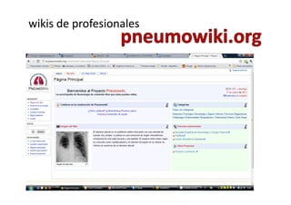wikis de profesionales
 