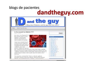 blogs de pacientes
 