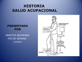 Salud acupacional diapositivas