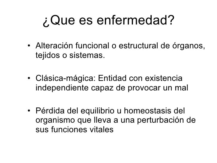 Salud Enfermedad