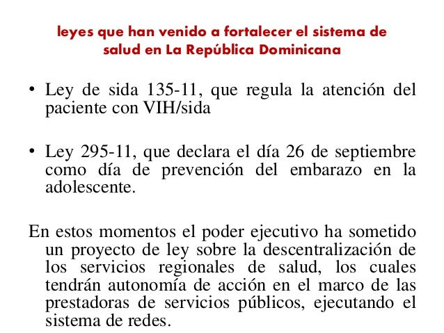 La Salud En República Dominicana