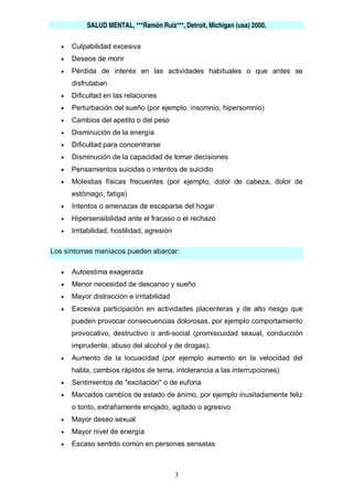 SALUD MENTAL ADOLESCENTES