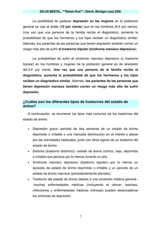 SALUD MENTAL ADOLESCENTES