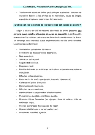 SALUD MENTAL ADOLESCENTES