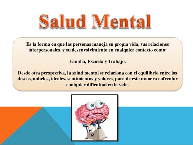 Salud mental, física y emocional