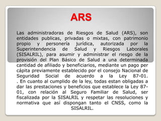 Riesgos profesionales