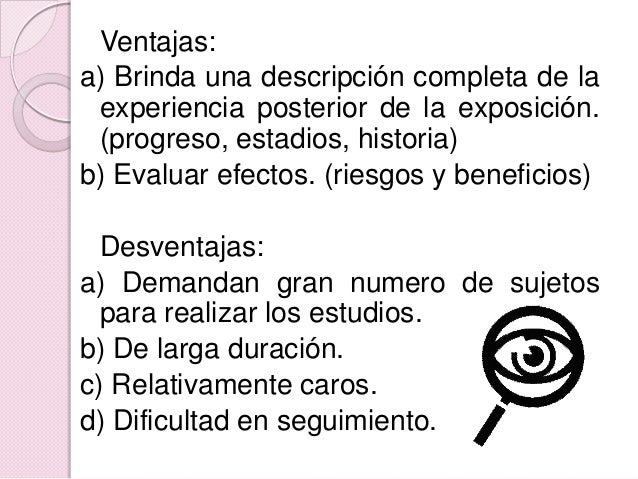 Metodo cualitativo Estudio de cohorte