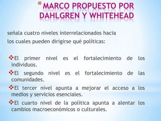 MODELO DE DAHLGREN Y WHITEHEAD