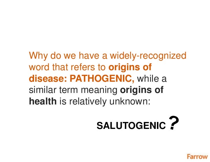 discovering 3 meaning life of of ways discovering the of causes Salutogenesis: health