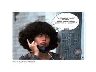 Cerca de Plaza Francia en Recoleta
 