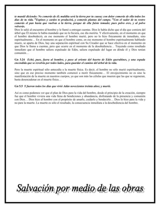 Salvación propósito de dios para el hombre | DOC
