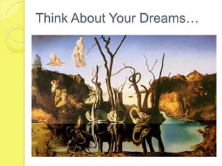Think About Your Dreams…
 