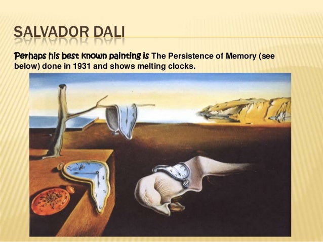 For what is Salvador Dali famous?