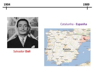 1904                                   1989




                       Catalunha - Espanha




       Salvador Dali
 