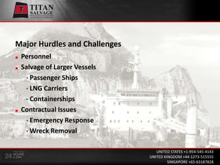 Marine Salvage IndustryGlobalisation The Main Players