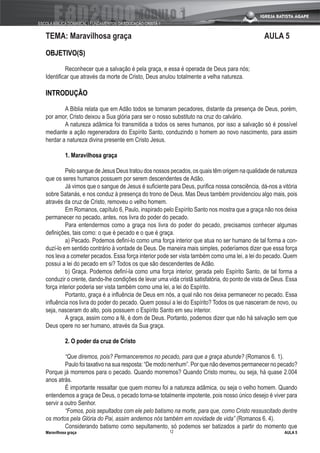 SalvaçãO E Vida Eterna Modulo 1