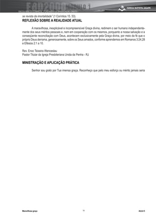 SalvaçãO E Vida Eterna Modulo 1