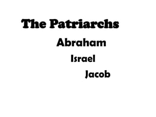 Salvation History of God's Chosen people.pptx