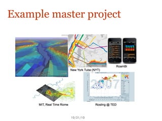 Example master project
10/21/10
 