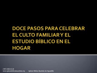 (787) 890-0118
www.iglesiabiblicabaustista.org   Iglesia Bíblica Bautista de Aguadilla
 