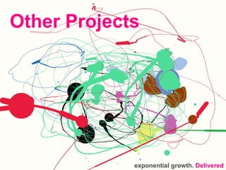 Other Projects exponential growth.  Delivered 