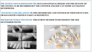 Pre Extraction Radiograph SksksiskakskslskskskksksksoeoeowowoePPT.ppt