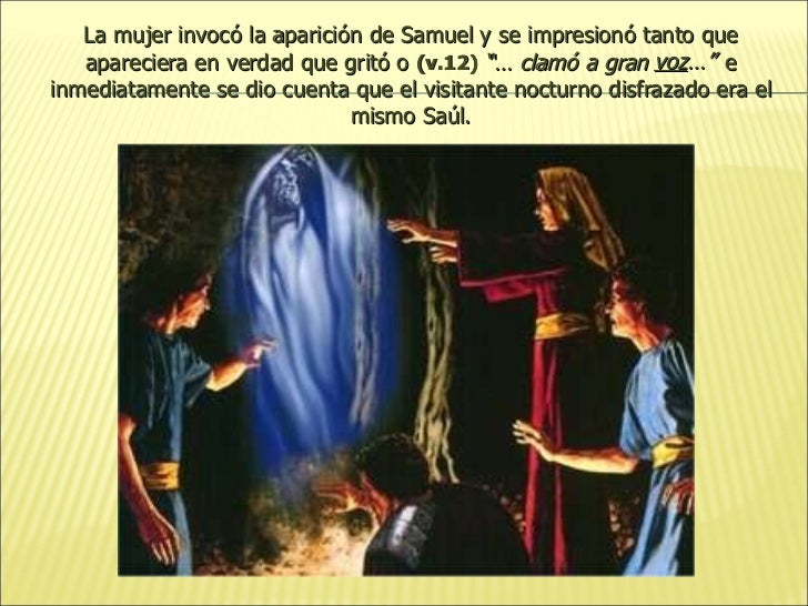 Saúl y la espiritista de Endor