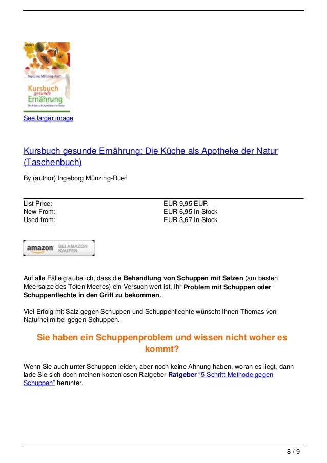 Gegen Schuppen Gegen Schuppen