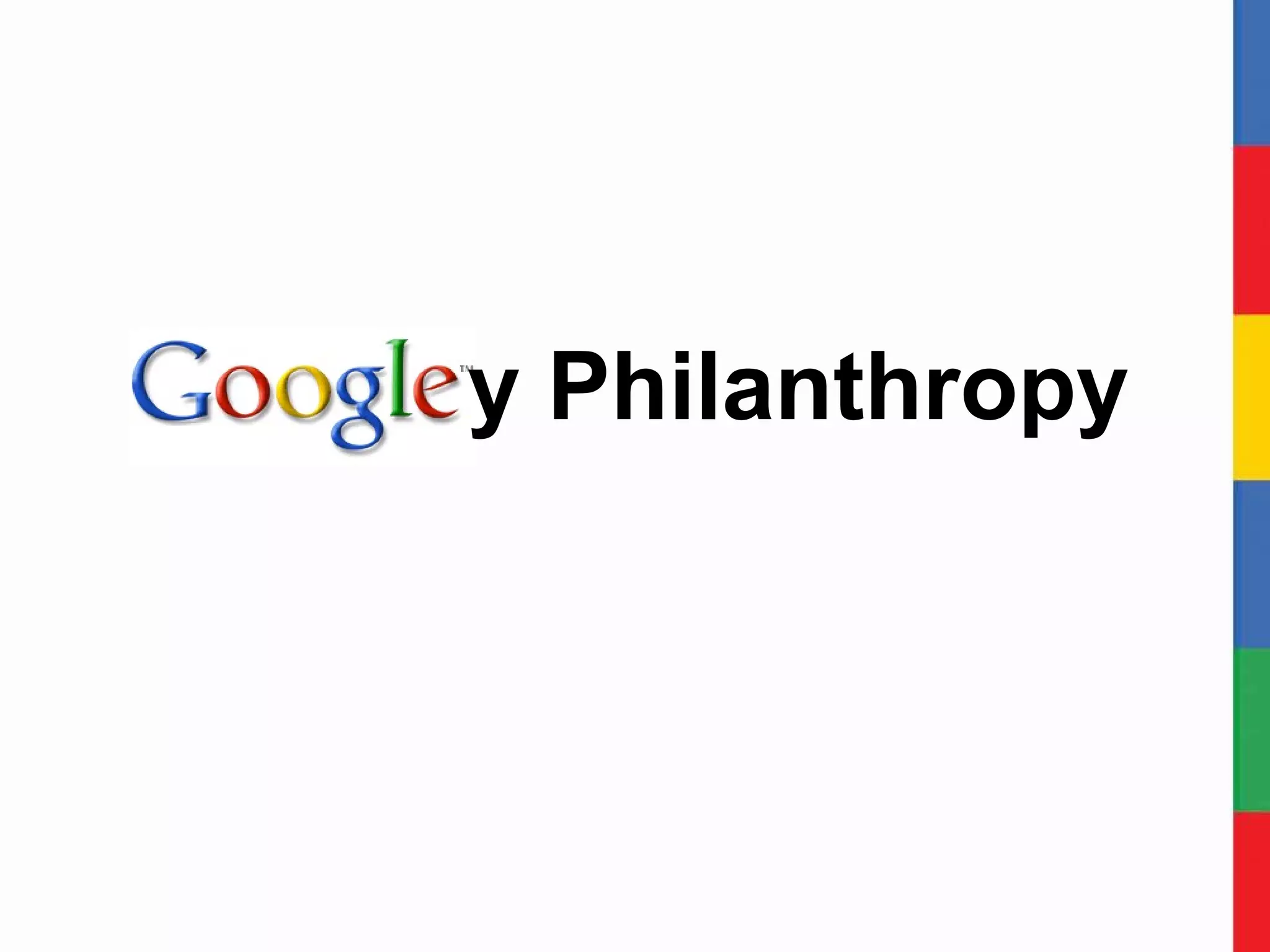 y Philanthropy 