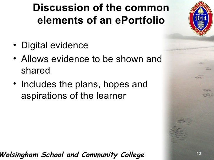 An ePortfolio what is in it for me?