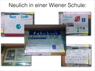 Neulich in einer Wiener Schule:

 
